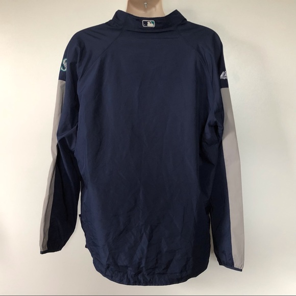 Majestic Jackets & Coats Seattle Mariners Large Jacket Majestic Performance Poshmark